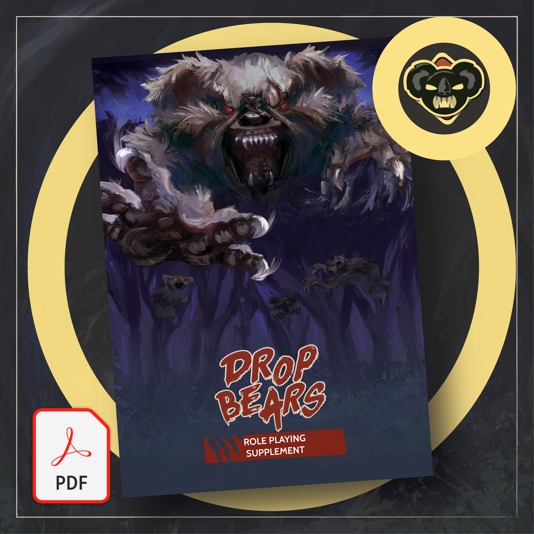 Drop Bears RPG Supplement