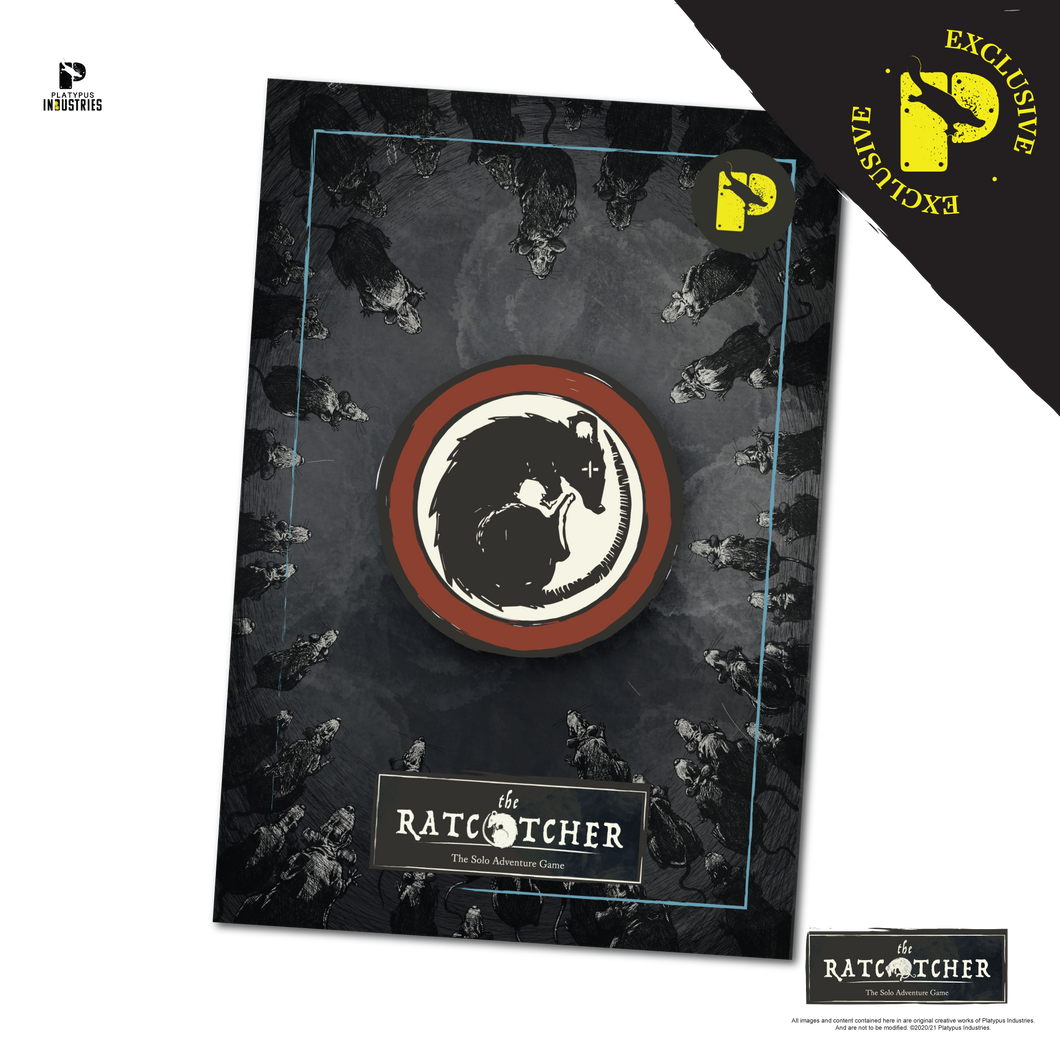Ratcatcher Icon - Collectors pin